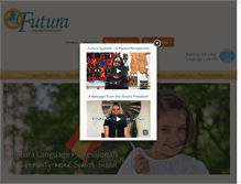 Tablet Screenshot of futuraadventures.com